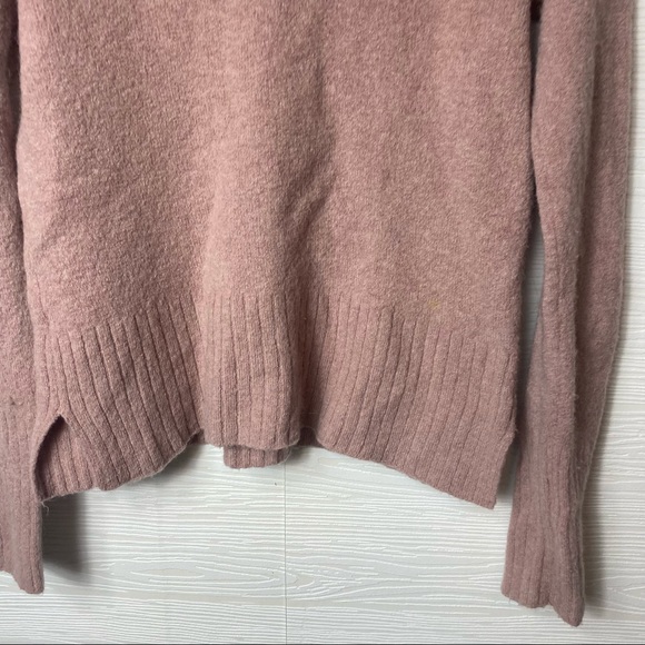 Madewell Pink Wool Angora Blend Sweater - Picture 5 of 6